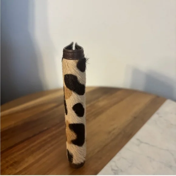 Rare CELINE Calf Hair Vintage Wallet - Picture 3 of 10